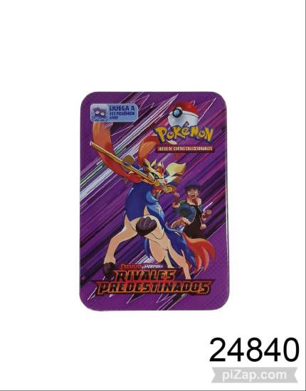 Imagen de CARTA EN LATA POKEMON X40 3.26